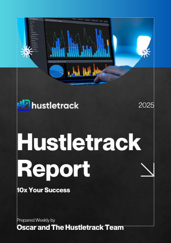 Screenshot of the Hustletrack Report cover